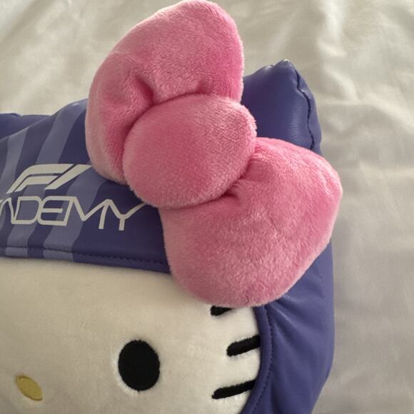 NEW Hello Kitty F1 Academy Formula One Las Vegas Collaboration Purple Plush 12" - Picture 8 of 8